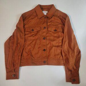 Ariat Women’s M Long Sleeve Button-Up Shirt — Rust